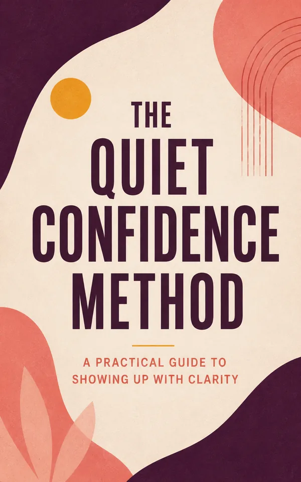 The Quiet Confidence Method — ebook cover made with EarnDraft